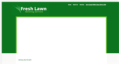 Desktop Screenshot of freshlawnmowingservice.com